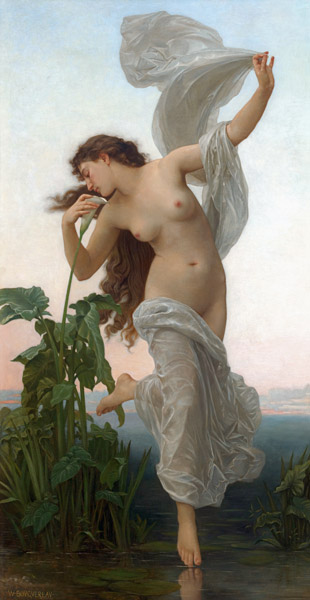 Dawn a William Adolphe Bouguereau