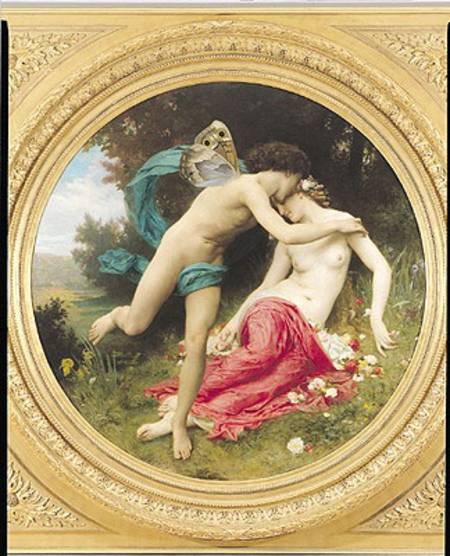 Flora and Zephyr a William Adolphe Bouguereau