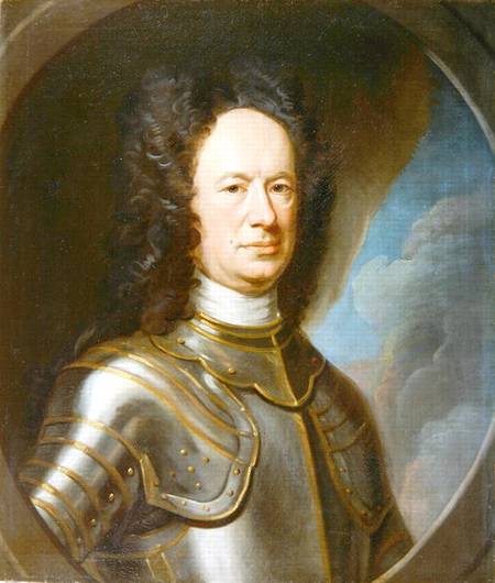 Portrait of Colonel Alexander Campbell of Finab (b.1669) a William Aikman