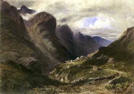 The Pass of Glencoe a William Bennett