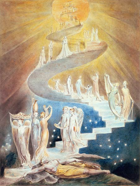 Jacob's Ladder a William Blake