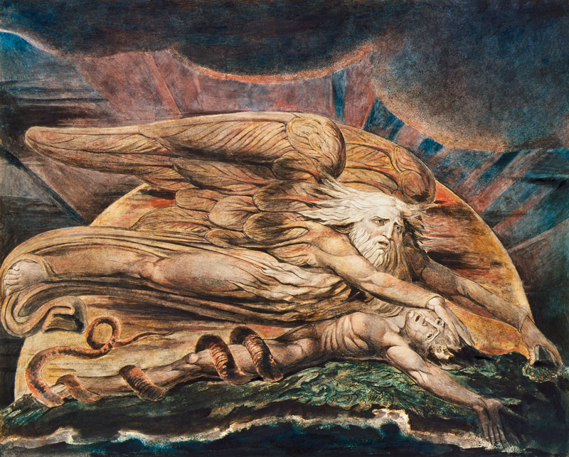 Die Erschaffung des Adam a William Blake