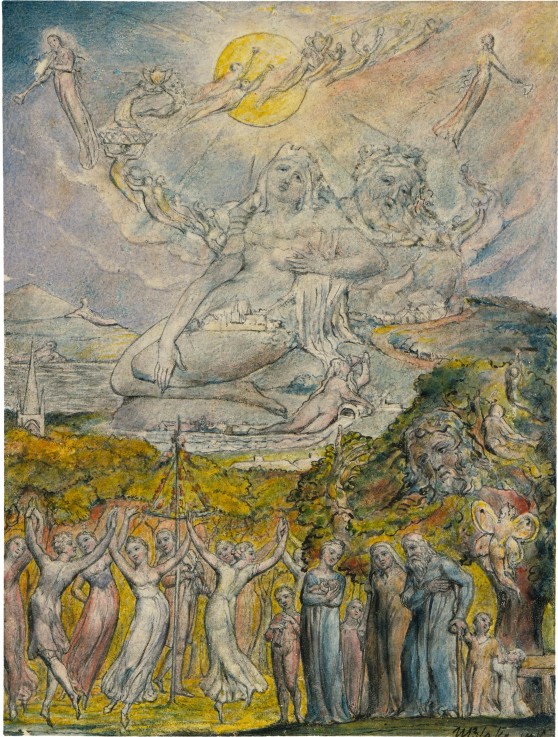 A Sunshine Holiday (from John Milton's L'Allegro and Il Penseroso) a William Blake