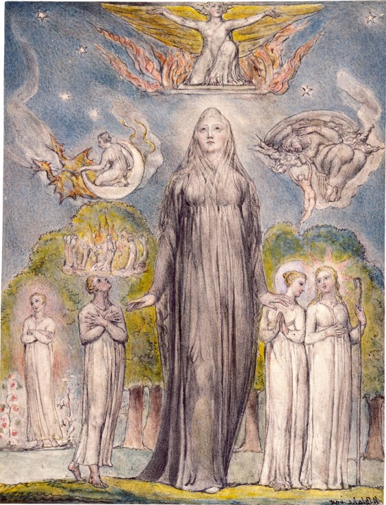 Melancholy (from John Milton's L'Allegro and Il Penseroso) a William Blake