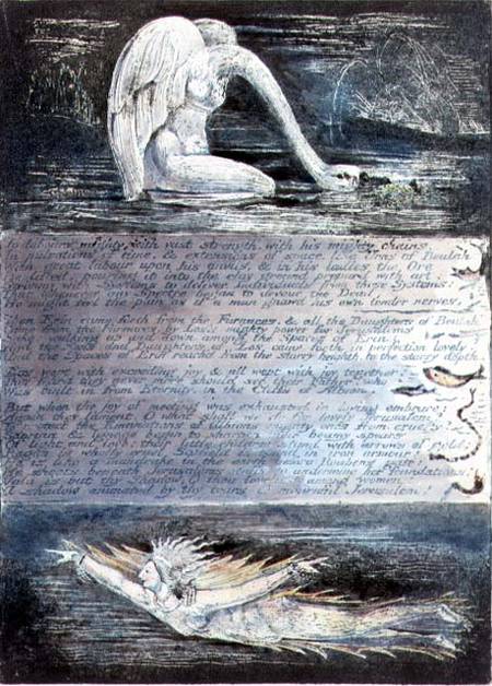 Plate II, Jerusalem a William Blake