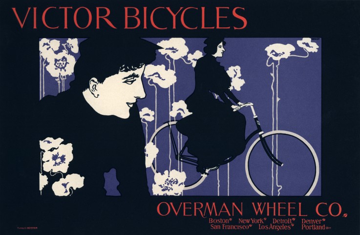 Victor Bicycles, Overman Wheel Co (Poster) a William Bradley