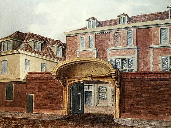 Entrance to Old Winchester House a William Brown