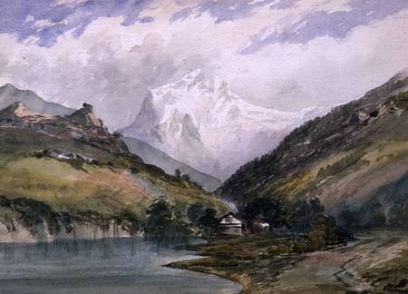 Wetterhorn, Bernese Oberland a William Callow