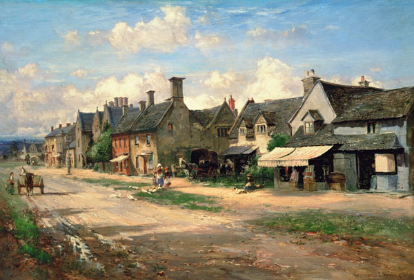 The High Street, Broadway, Worcestershire a William E. Harris