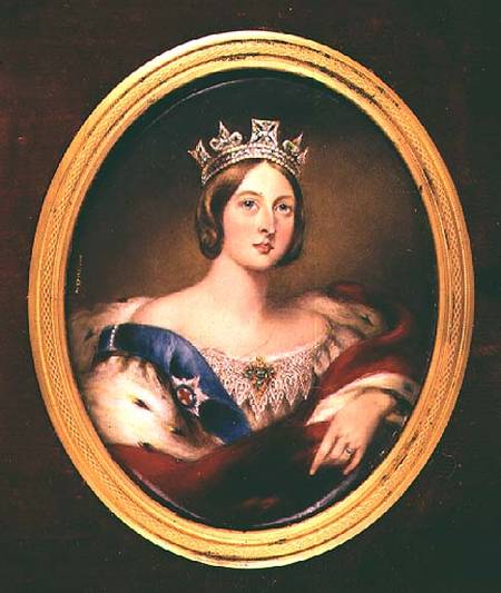 Portrait of Queen Victoria a William Essex