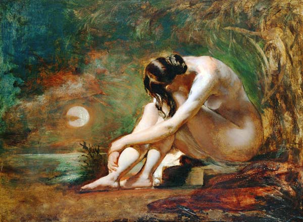 Moonlit Nude a William Etty