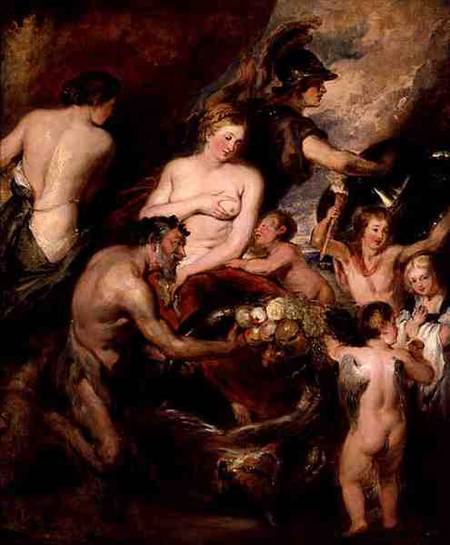 Peace and War a William Etty