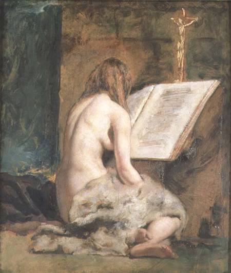 The Penitent Magdalen a William Etty