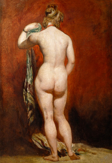 Standing Female Nude a William Etty