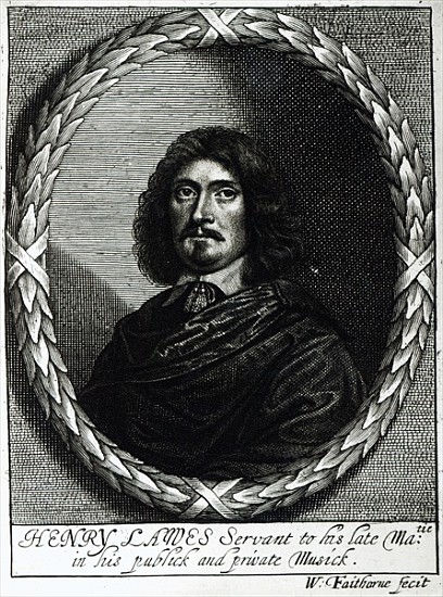 Henry Lawes (1596-1662) a William Faithorne