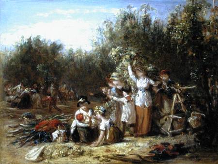 The Hop Garden a William Frederick Witherington