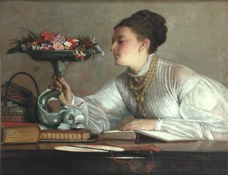 Flowers of the Day a William Frederick Yeames