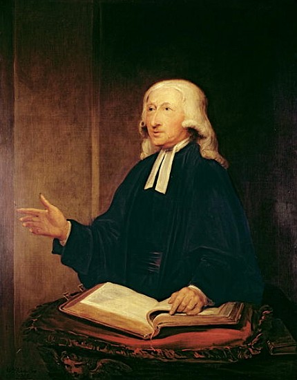Portrait of John Wesley (1703-1791) 1788 a William Hamilton