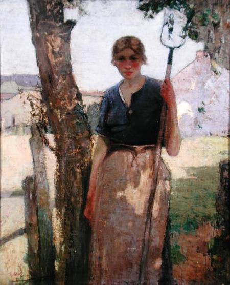 The Farm Girl a William Hanna Clarke