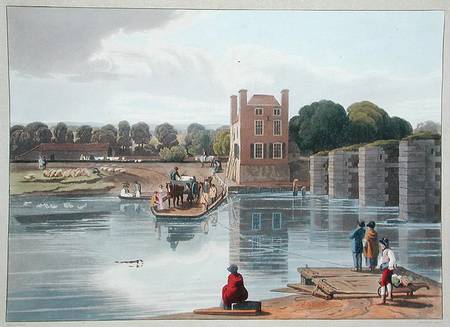 Datchet Ferry, near Windsor a William Havell