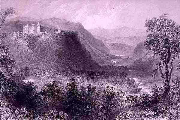 Vale of Avoca, County Wicklow, Ireland, from 'Scenery and Antiquities of Ireland' by George Virtue, a William Henry Bartlett