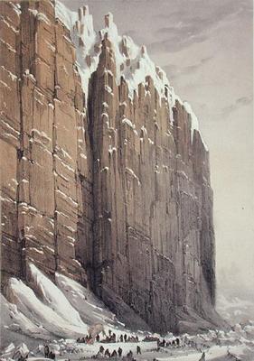 The Bivouac, Cape Seppings, from 'Ten Coloured Views taken during the Arctic Expedition of Her Majes a William Henry Browne