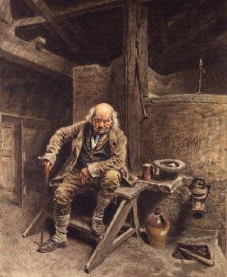The Faithful Old Servant a William Henry Hunt