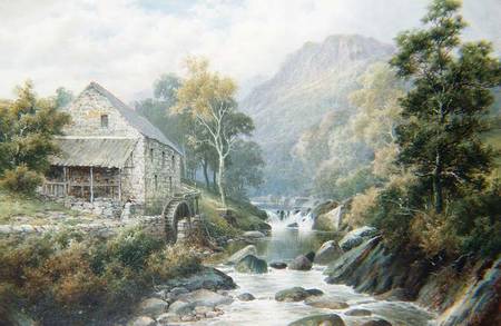 Old Disused Mill, Dolgelly a William Henry Mander