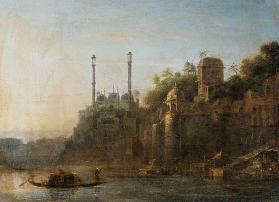 View of Benares.