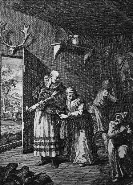 Cervantes, Don Quixote / Engr.by Hogarth a William Hogarth