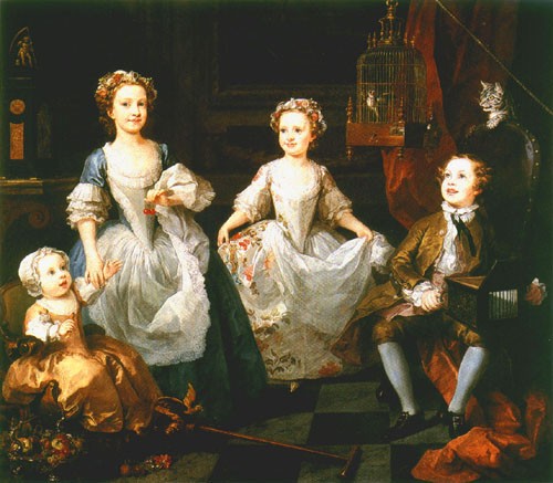 The Graham children a William Hogarth