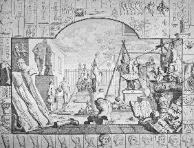 W.Hogarth / Analysis of Beauty / 1753