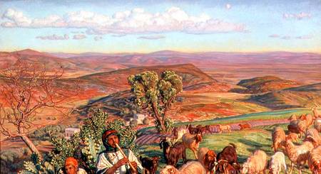 Plain of Esdraelon from the Heights above Nazareth a William Holman Hunt
