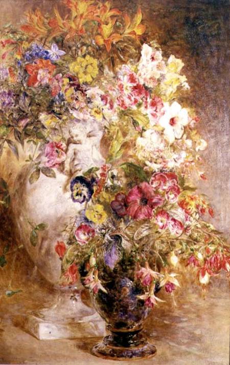 A Profusion of Flowers a William Huggins