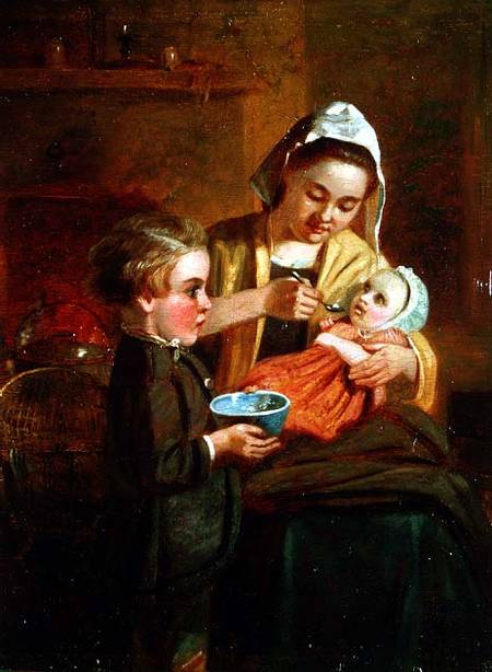 Feeding the Baby a William I Bromley