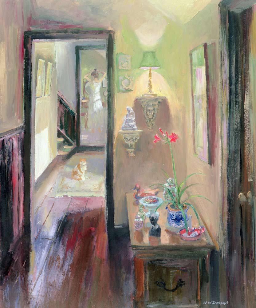 The Lamp, c.2000 (oil on board)  a William  Ireland