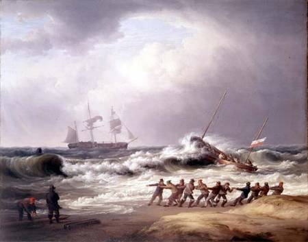 Lifeboat going to a Vessel in Distress a William Joy