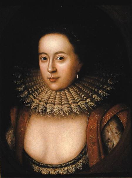 Portrait of Frances Howard (1590-1632) Countess of Somerset a William Larkin