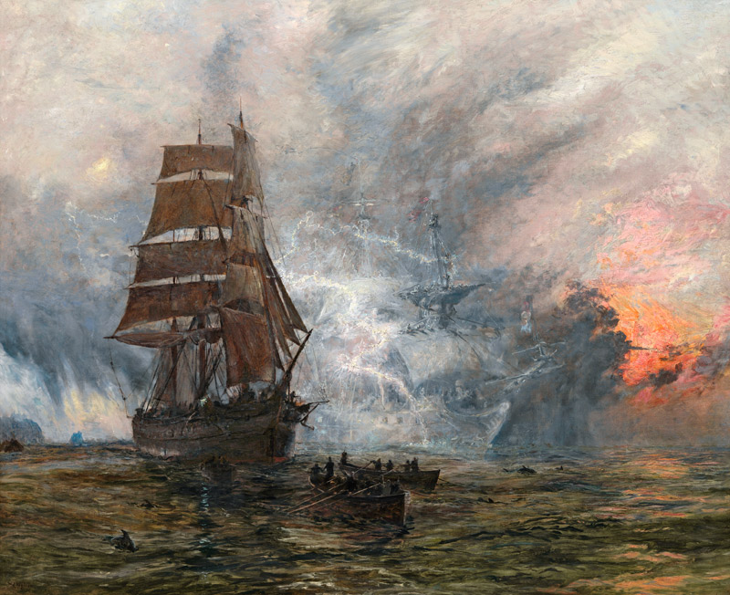 The Phantom Ship a William Lionel Wyllie