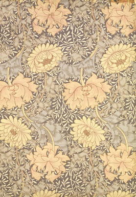 'Chrysanthemum' wallpaper design, 1876 a William  Morris