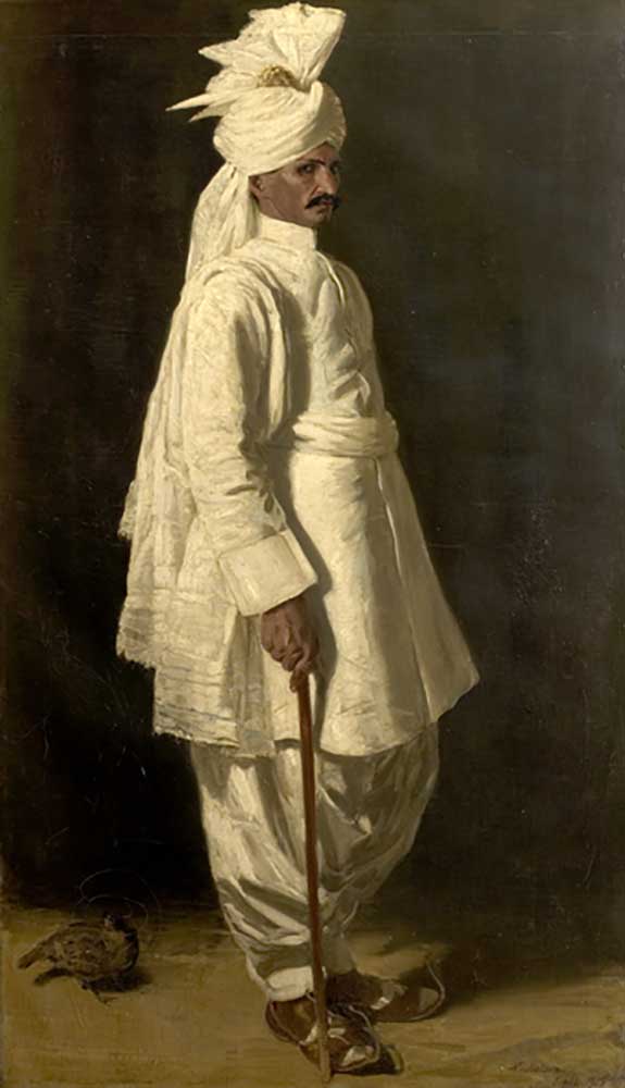 The Viceroys Orderly (Ruftadur Valayar Shah), 1915 a William Nicholson