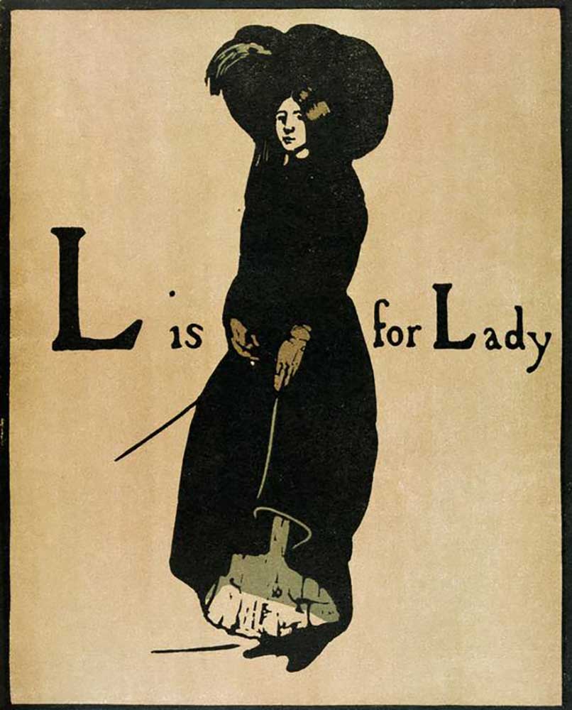 L is for lady a William Nicholson