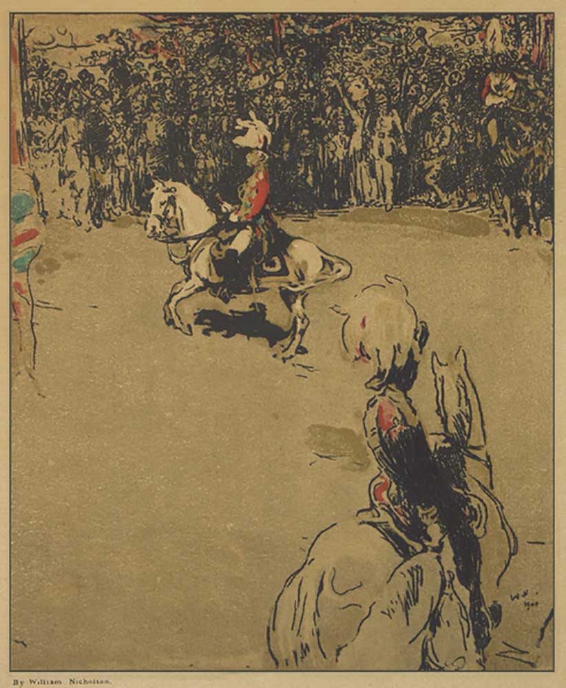 Lord Roberts on Horseback, 1900 a William Nicholson