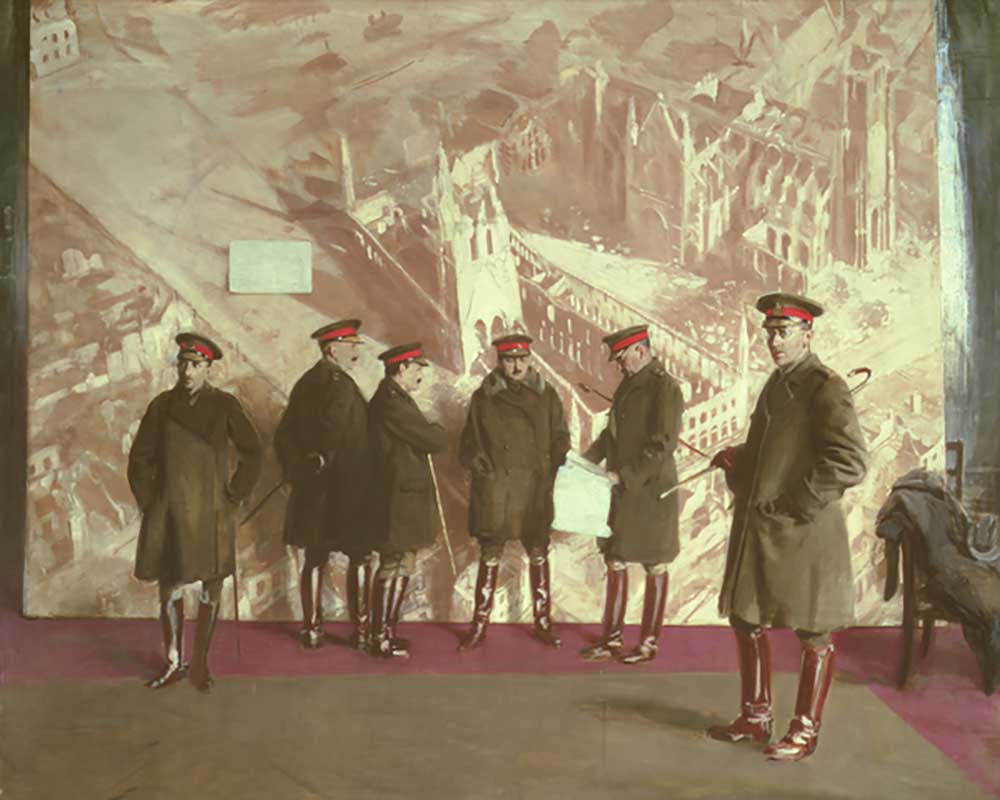 Canadian Headquarters Staff, 1918 a William Nicholson
