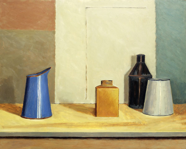 Brocca blu da sola (olio su tavola)  a William  Packer