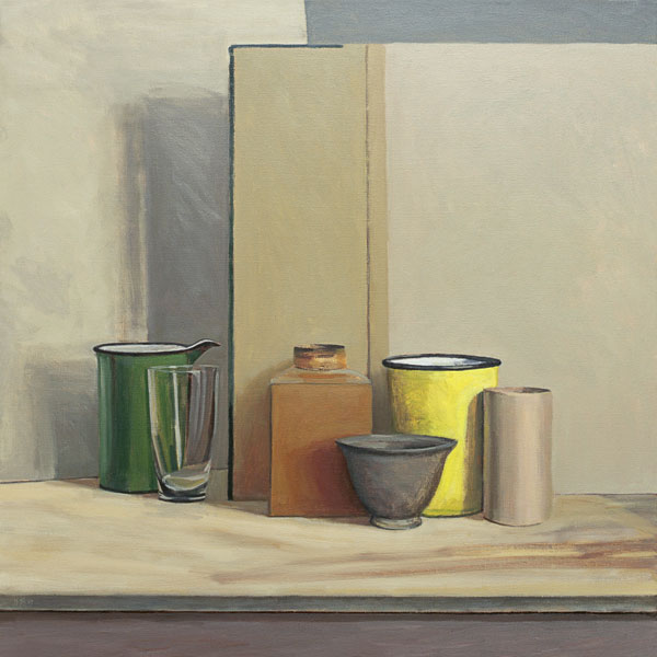 Yellow and Green (oil on canvas)  a William  Packer