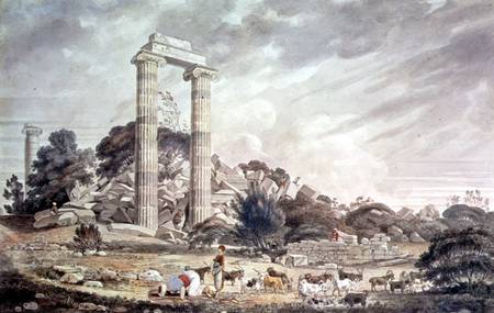 Temple of Apollo at Didyma a William Pars