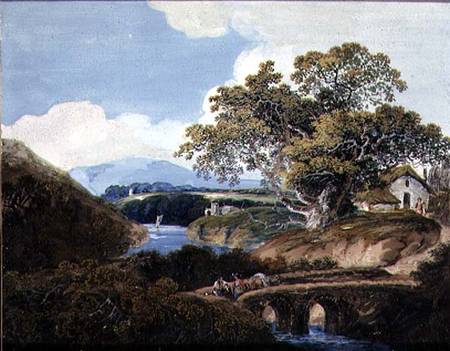 Devonshire Landscape a William Payne