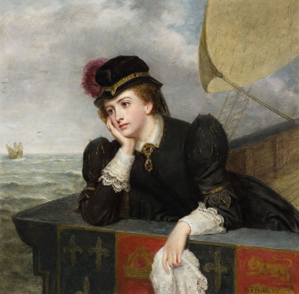 Mary Stuart returning from France a William Powel Frith