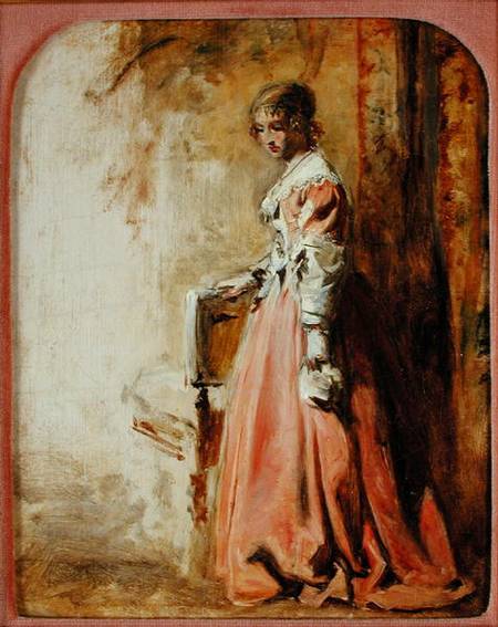 The Pink Dress a William Powel Frith